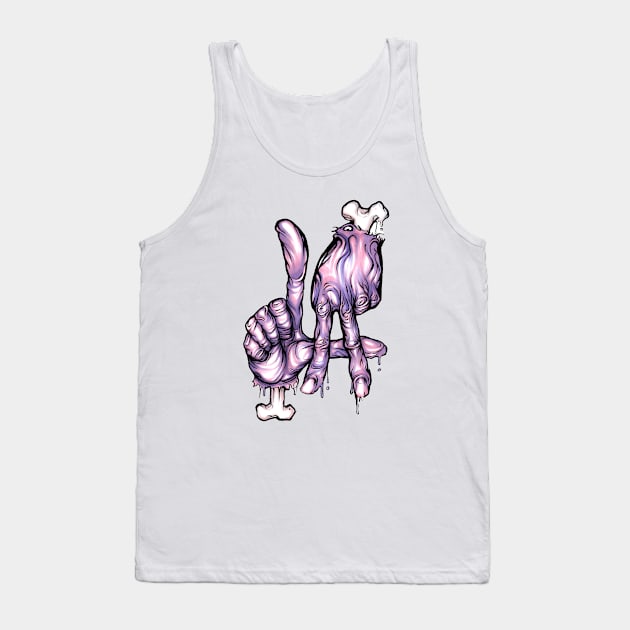 LA ZOMBIE HANDS Tank Top by Basic Lee